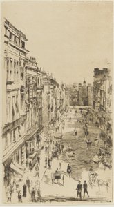 Rue St. James, 1878 - James Abbott McNeill Whistler